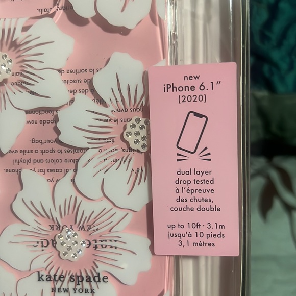kate spade new york Protective Hardshell Case for iPhone 12 & iPhone 12 Pro - Picture 3 of 3